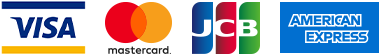 Visa・Mastercard・JCB・American Express